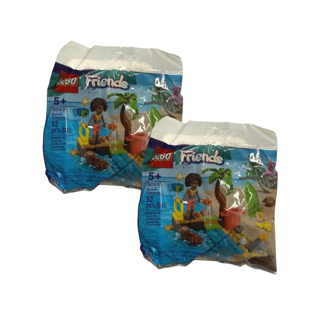 LEGO Beach Cleanup Friends Bag Set 2pk